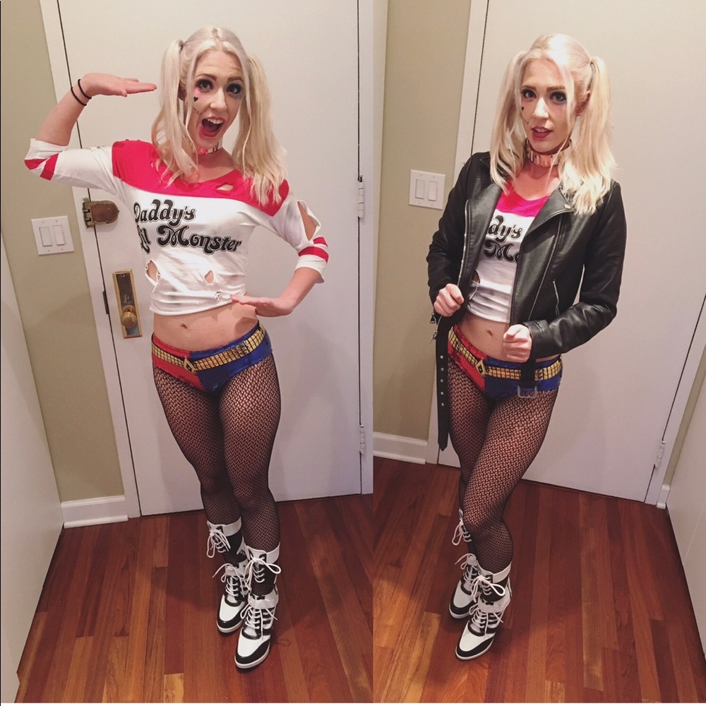 Harley Quinn cosplay/Halloween - Booty Shorts